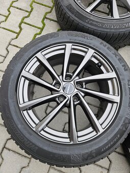 Alu kola Borbet 5x112 Zimní Nexen 215/55/17 - 4
