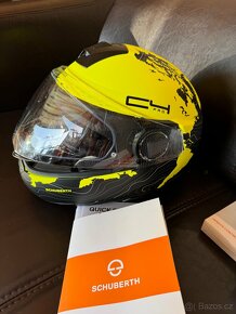 2xSchuberth C4 Pro Magnitudo Yellow,stav nových - 4