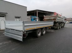 Nákladní přívěs vlek podvalnik sklápěč kára - 4