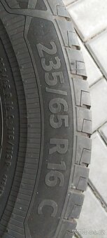 Letní kola - 235/65R16 Continental+disky Ford Transit  2023 - 4