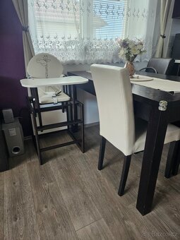 Dětská jídelní židlička KLUPS Anežka lll Safari Žirafa - 4