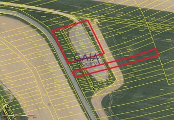 Sobůlky - Prodej zpevněných pozemků - 4142m2 - 4