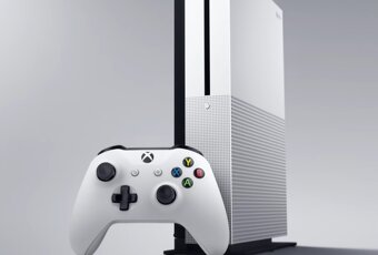 Xbox one S, 2× ovladač , nabíječka, hry×3 - 4