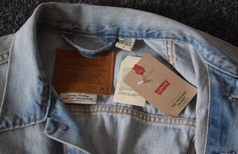 LEVIS jeans. bunda / džíska, velikost "M", NOVÁ, 100% bavl - 4