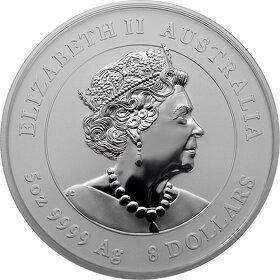 2021 Lunární série rok Buvola 5 oz - 4