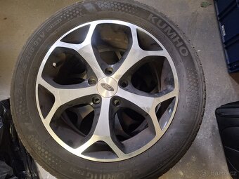Krásná Alu kola 5x108 r16 s pneu - 4