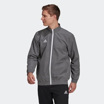 "Adidas" Pánská/Chlapecká sportovní bunda šedé barvy vel.X - 4