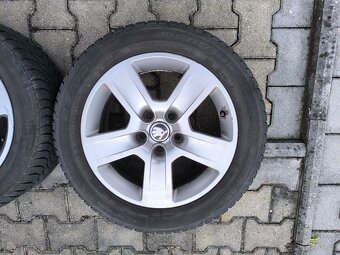 ALU kola 7Jx16H2 ET42 škoda,audi,vw - 4