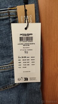 Pánské riflové kraťasy zn.Jack&Jones, nové, vel.L - 4