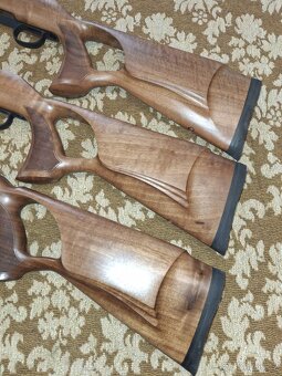 Pažba Mauser M18 THUMBHOLE turecký ořech - 4