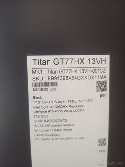 MSI Titan GT77HX 13VH - 4