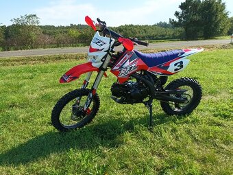 Pitbike By Apollo Jaguar 125cc 17/14 E-Start Červená - 4