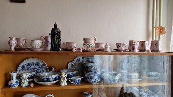 porcelán cibulak, růžový porcelán - 4