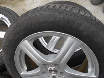 225/55/17 ZIMNÍ ALU ŠKODA KAROQ SEAT AUDI VW - 4