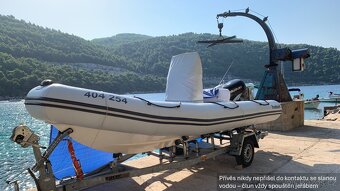 Bombard Sunrider 550 Hypalon – výborný stav, vlek, výbava - 4