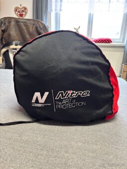 Výklopná helma NITRO F345 UNO M – sluneční clona - 4