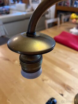 Prodám dvě mosazné lampy - 4