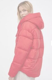 Bunda Vero Moda dámská, červená barva, zimní M - 4