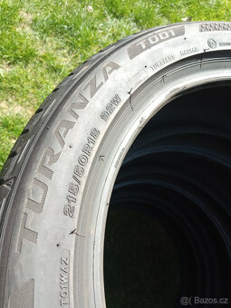 Letní pneumatiky Bridgestone 215/50/18 7,5mm - 4
