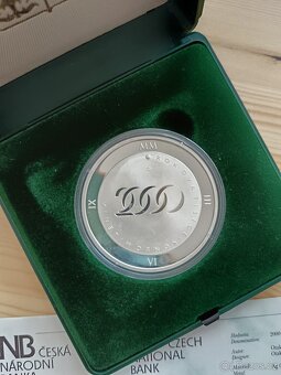 2000kč konec Milénia 2000 ČNB - 4