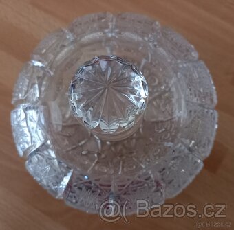 Broušené sklo,dóza,cukřenka, NEPOUŽITÉ - 4