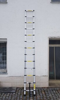 Hliníkový teleskopický multifunkční žebřík - 3,8 / 4,4 / 5m - 4