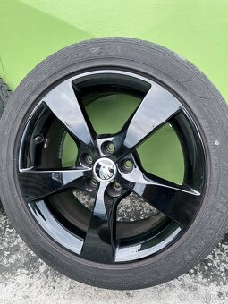 16" alu kola Škoda s letním pneu 215/45 R16 86H - 4