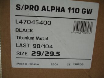 Lyžařské boty Salomon S/PRO ALPHA 110GW - 4
