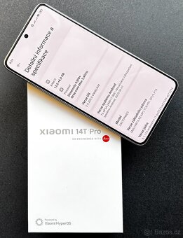 Xiaomi 14T Pro / 12 + 512 / Top STAV / V záruce do 1/2027. - 4