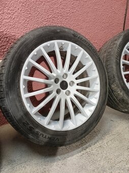 Alu Toora 17" 5x98 Alfa romeo šedá lesklá 215/50 v Cheb - 4