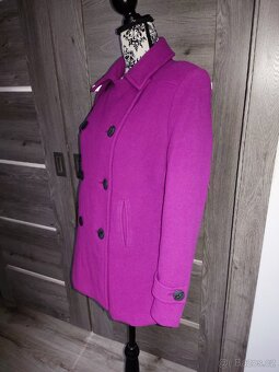 Fialový kabátek/sako vel. 42/44 - 4