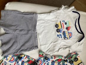 Obleceni kluk 18-24 mes (teplaky,, body, pyzamka) - 4