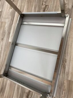 Přístěnný nerezový stůl, skladem různé míry - 4