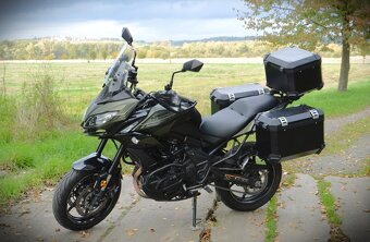 Versys 650 MY 2020 - Khaki/Black s kufry SW Motech Trax ION - 4
