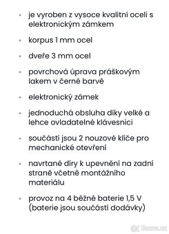 Nábytkový trezor - 4