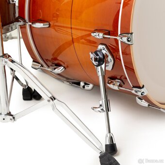 Pearl MCT924XEPC840 Masters Maple Almond Red Stripe 4-Piece - 4