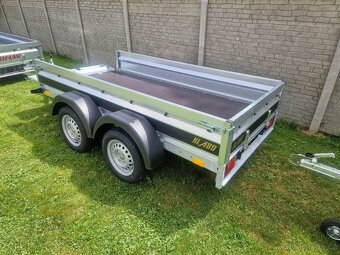 Přívěsný vozík 265x130x35 dvounápravový - 4
