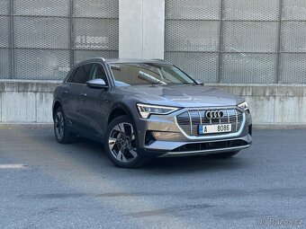 Audi E-Tron 55 Quattro Pro Line Plus, Matrix LED, kůže, DPH - 4