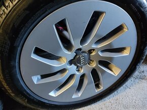 Alu kola Audi A6 A5 A7 5x112 r18 Originál,pneu7m 225/55/18 - 4