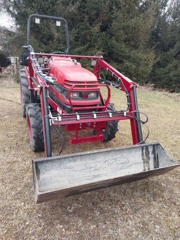 MITSUBISHI MT368, 4x4, 36koní, 4válec, čelní nakladač 550kg - 4