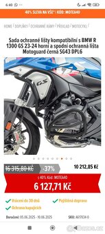 BMW R 1300 GS horní ochranný rám (MOTEA) - 4