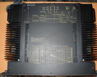 Předzesilovač Technics 9070 Výkonový zesilovač 9060 Ekvalizé - 4