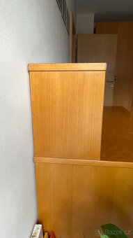 Kancelářský stůl masivní dřevo - buk, lakovaný - 4