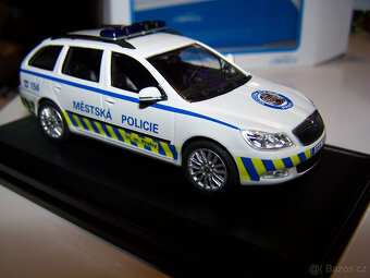 Škoda Octavia II FL Combi MP Praha 89 1/43 model ABREX - 4