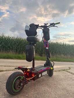 Elektrická koloběžka EcoWheel Predátor 200 – 8 000 W, - 4