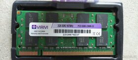 RAM paměti notebooku DRR2 A DDR3 - 4