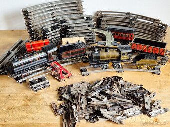 Vláčky J.De.P.,, koleje, rok 1930, rozchod 0, CENA ZA VŠE - 4