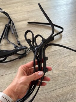 Uzda - nová, full, černá - 4