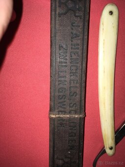Stará břitva Břitva J.A.HENKELS, SOLINGEN ZWILINGS - 4