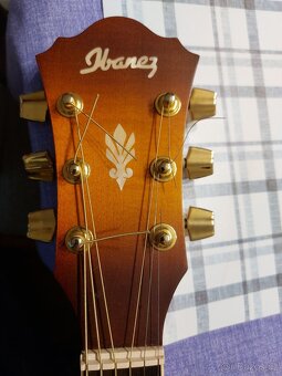 Elektroakustická kytara Ibanez + příslušenství - 4